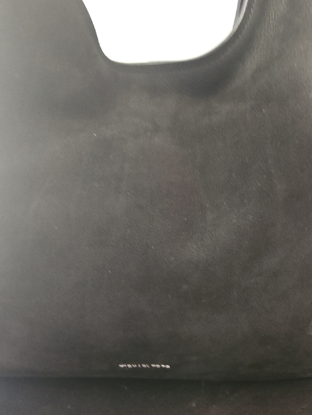 Michael Kors Black Suede Hobo Bag